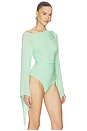 view 3 of 5 Harina Bodysuit in Sage