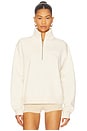 view 1 of 4 3 Quarter Zip in Cream