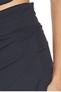 view 6 of 6 FALDA DE BAÑO LISA in Brave Black