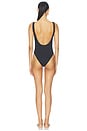view 3 of 4 Lauren One Piece Swimsuit in Brave Black