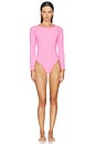 view 2 of 4 MAILLOT DE BAIN UNE PIÈCE CONTRASTANT BONNIE in Radiant Pink