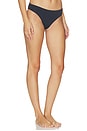 view 2 of 5 Rose Classic Bikini Bottom in Brave Black