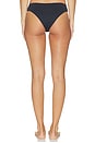 view 3 of 5 Rose Classic Bikini Bottom in Brave Black