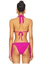 view 3 of 4 Lolo Halter Bikini Top in Brave Bloom