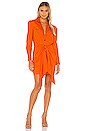 view 1 of 3 Agnes Dress in Orange