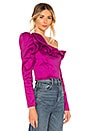 view 2 of 4 Holly Top in Magenta