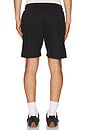 view 2 of 5 Brushed Fleece Short in Black