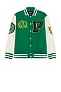 view 4 of 5 Sports Varsity Jacket in Green