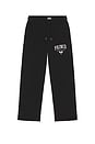 view 5 of 6 Champs Fleece Pant in Black