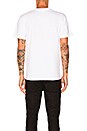 view 3 of 4 T-SHIRT AVEC 1 POCHE FAH Q in White