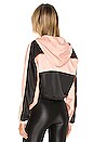 view 4 of 5 TFS Fashion Lux Track Jacket in Pink Sand