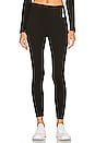 view 1 of 5 Team Ribbed Legging in Puma Black