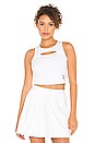 view 1 of 5 Classics Cut Out Tank in Puma White