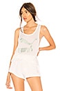 view 1 of 4 Classics Logo Tank in Puma White