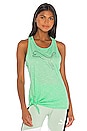 view 1 of 4 Logo Tie Tank in Green Glimmer