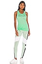 view 4 of 4 Logo Tie Tank in Green Glimmer