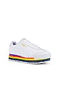 view 2 of 6 Roma Amor Rainbow Sneaker in Puma White & Puma White