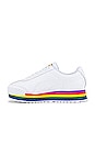 view 5 of 6 Roma Amor Rainbow Sneaker in Puma White & Puma White