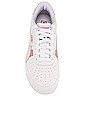 view 4 of 6 Cali Wedge Mix Sneaker in Puma White & Foxglove