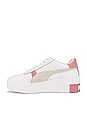 view 5 of 6 Cali Wedge Mix Sneaker in Puma White & Foxglove