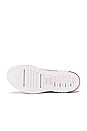 view 6 of 6 Cali Wedge Mix Sneaker in Puma White & Foxglove