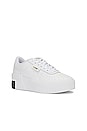 view 2 of 6 SNEAKERS CALI WEDGE in Puma White & Puma Black