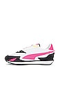 view 5 of 6 Lo Rider Tech Sneaker in Puma White & Ultra Magenta