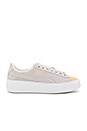 view 1 of 6 Creeper Gold Toe Sneaker in Gold & Star White