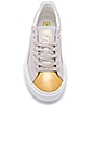 view 4 of 6 Creeper Gold Toe Sneaker in Gold & Star White