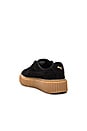 view 3 of 6 x Rihanna Anniversary Creepers in Black & Oatmeal