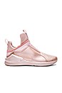 view 1 of 6 Fierce Metallic Sneaker in Rose Gold