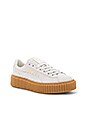 view 2 of 6 x Rihanna Anniversary Creepers in White & Star White
