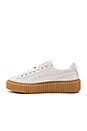 view 5 of 6 x Rihanna Anniversary Creepers in White & Star White