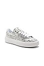 view 2 of 6 Basket Platform Glitter Sneaker in Silver