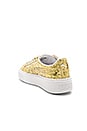 view 3 of 6 Basket Platform Glitter Sneaker in Gold