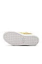 view 6 of 6 Basket Platform Glitter Sneaker in Gold
