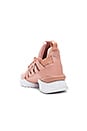 view 3 of 6 Muse Echo Satin Sneaker in Peach Beige & Puma White