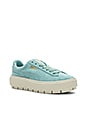 view 2 of 6 Suede Platform Trace Sneaker in Aquifer & Blue Flower
