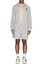view 6 of 6 X Rhuigi Elevated Short in White & Navy in Blue