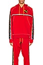 view 1 of 6 x Jahnkoy Hoodie in High Risk Red