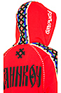 view 6 of 6 x Jahnkoy Hoodie in High Risk Red