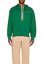 view 3 of 3 AMI Hoodie in Verdant Green