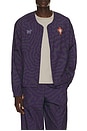 view 1 of 5 CHAQUETA DEPORTIVA in Deep Plum