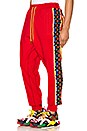 view 4 of 6 x Jahnkoy Pants in High Risk Red