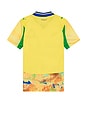 view 2 of 5 x Kidsuper Jersey Replica in Pel Yellow & Fast Green