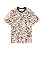 view 2 of 5 x A$Ap Rocky Snakeskin Tee in Frosted Ivory