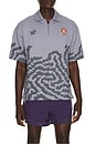 view 1 of 5 x FPF x Salehe Bembury King Polo in Gray Sky