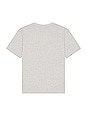 view 2 of 3 AMI Graphic Tee in Light Gray Heather