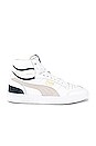 view 2 of 6 x Ralph Sampson Mid OG in Puma White & Grey Violet & Peacoat