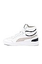 view 5 of 6 x Ralph Sampson Mid OG in Puma White & Grey Violet & Peacoat